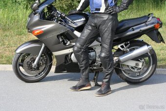 Značkové kožené kalhoty na motorku IXS, vel. 52, chrániče - 7