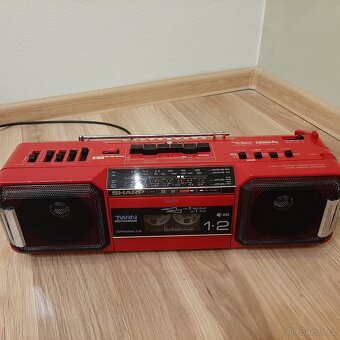 Radiomagnetofon+1-SHARP cerveny gratis. - 7