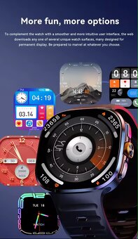 Nové SmartWatch Android WiFi 5G 8GB/128GB NFC GPS AMOLED CZ - 7