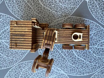 Dřevěný model Tatra Phoenix s návěsem Umikov 39T - 7