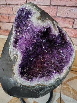 Ametyst na stojánku Uruquay - 7