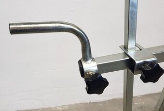 Otočný lakovací stojan 10 ramen - 7