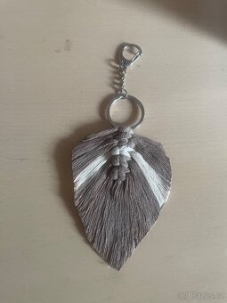 Macramé závěsy na květináče a doplňky - 7