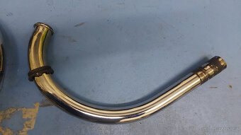 Jawa 250/559 590 Panelka SPORT kolena výfuků - 7