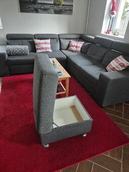 Rohová sedací souprava - 7