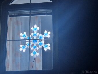 4x sada Led světla sněhová vločka - 7