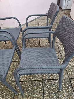 Ratanové židle 4 ks - 7