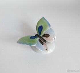 Starožitný porcelánový sběratelský motýl - ROSENTHAL - 7
