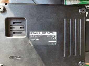 Aku vrtaci kladivo - Hitachi DH36DL 2x 36 V 2,6 Ah - 7