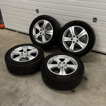 Originální alu kola 225/55 R17 Mercedes Benz, 5x112 - 7