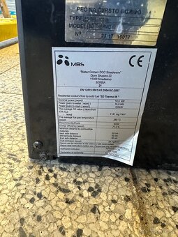 Zánovní krbová kamna 19,5 kw - 7
