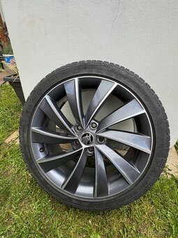 Alu kola Škoda Turbine R18 5x112 Octavia Superb Kodiaq zimní - 7