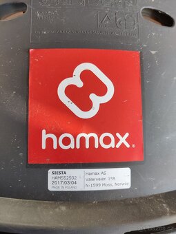 Dětská sedačka na kolo Hamax Siesta - 7