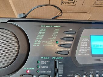 Klávesový syntezátor Casio CTK-731 RARITA - 7