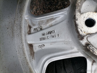 Suzuki Vitara orig alu kola 6,5Jx17H2 ET 50 114,3zimní pneu - 7