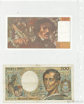 Plný šanon mix bankovek celý svět - Konvolut - sbírka - 7