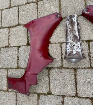 Jawa ČZ 250 353 kývačka - podsedlové plechy - 7