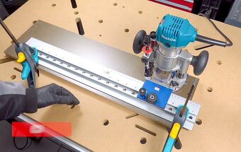 Prípravok pre vŕtanie otvorov systému LR32 Makita Wolfcraft - 7