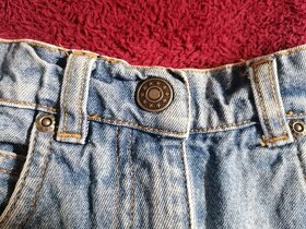 Riflová sukýnka, vel. 116 /122 - 7