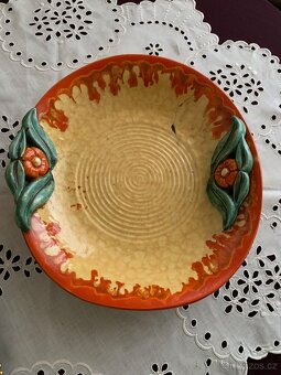 starožitná keramická mísa - 7