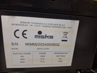Italský stroj na zmrzlinu Gel Matic 2,5 PM - 7
