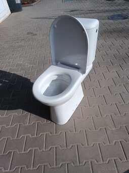 Vysoký záchod toaleta wc pro seniory postižené jika - 7