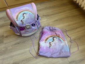 Školní aktovka Belmil MiniFit Rainbow Unicorn - 7