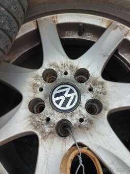 Sada litých kol 5x112 6.5Jx16 ET50 zimní pneu - 7