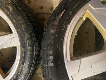 Alu kola Rondell 5x112, R18, zimní pneu - 7