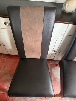 Jídelní židle Vintage vysoká moderní - 2 kusy - 7