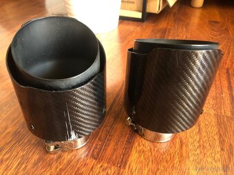 Univerzální nerezová koncovka 60/114mm karbon - 7