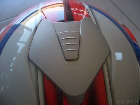 Integrální přilba Maxx Tricolor se sluneční clonou -VÝPRODEJ - 7