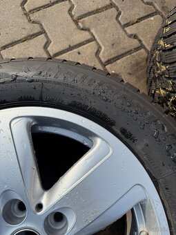 Kompletní alu kola Mini 5x112r17 + 205/65r16 zimní - 7