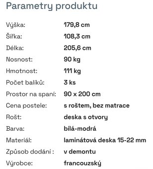 Patrovou postel smoozy ze stolem - 7