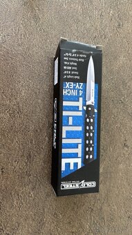 COLD STEEL Ti-Lite 4" Zy-Ex™ rukojeť (AUS8A) - 7