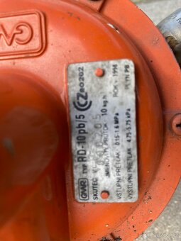 Regulátor - propan-butan: RD-10pb/5 GMR SKUTEČ - 7
