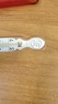 MINUTOVÝ RTUŤOVÝ TEPLOMĚR LÉKAŘSKÝ, RYCHLOBĚŽKA - 7