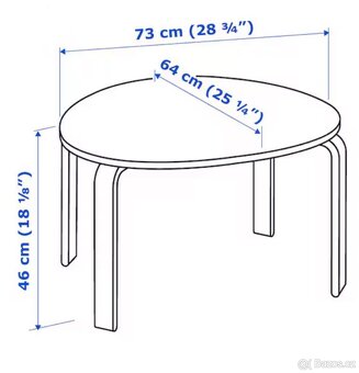 Odkládací stolek IKEA SVALSTA - 7