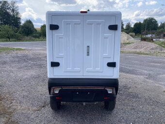 Elektrický kapotovaný skůtr ,tříkolka, Cargo box - 7