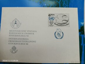 Poštovní známky, aršík, příležitostní tisk. - 7