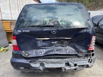 Mercedes ML 270 CDI W163 havarované - 7