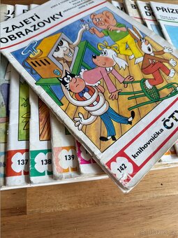 Sada Čtyřlístků 127-148 z roku 1985 & 1986 (chybí 146) - 7