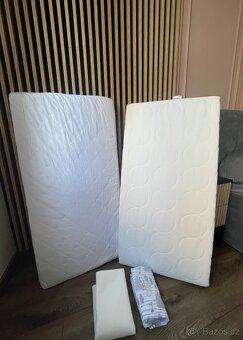 Dětská přenosná postýlka zn. ASALVO +2x matrace - 7