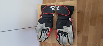 4SR závodní rukavice vyrobený na zakázku s designem Ducati - 7