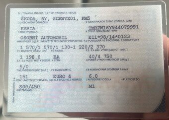 Fabia 1;2 - 7