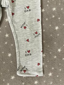 Krasny set H&M “I love dad” - velikost 80 - 7