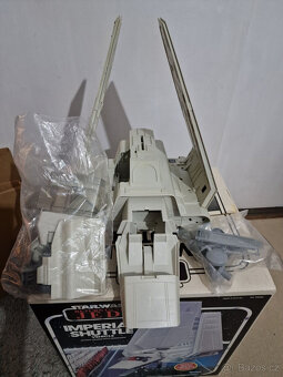 Vintage Star Wars Imperial Shuttle zabalený (s nepoužitým ob - 7