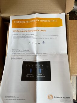 Thomson Reuters obchodní klávesnice + numpad - 7