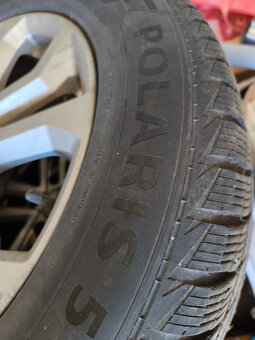 Litá kola 7J17 ET40 5x112 zimní pneu 215/65R17 Tiguan,Kodiaq - 7