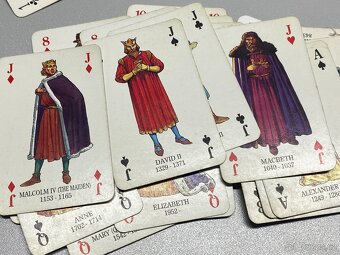 karty hrací karty žolíky kanasta retro karty sběratelské - 7